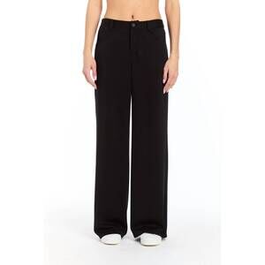 NEW DREW anslie modal jersey pants in black